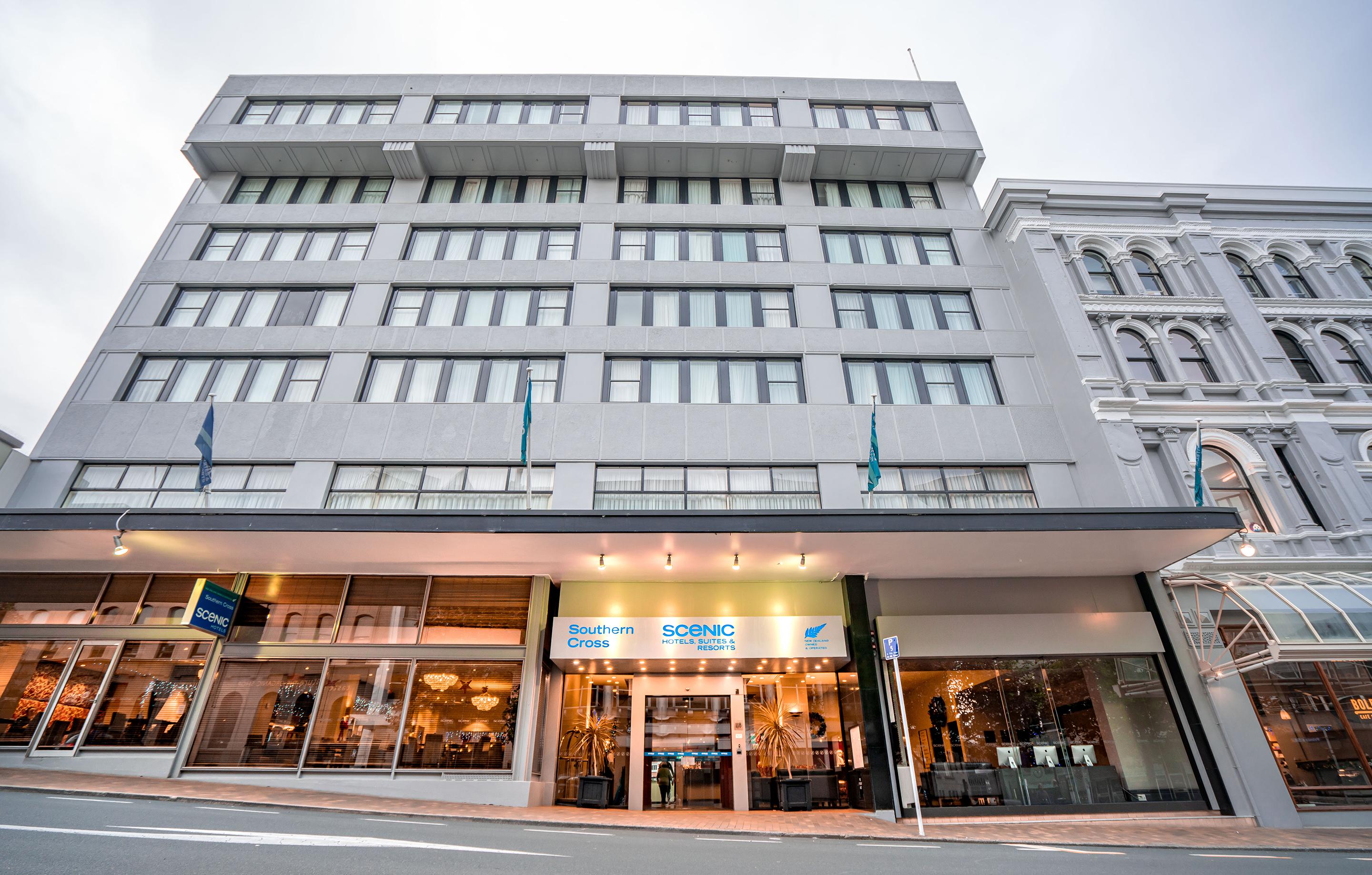 Scenic Hotel Southern Cross Dunedin Exteriör bild